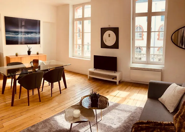 So Guest- Luxueux Appartement, Ancienne Maison De Champagne Proche Cathedrale