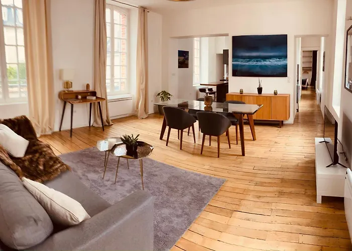 So Guest- Luxueux Appartement, Ancienne Maison De Champagne Proche Cathedrale