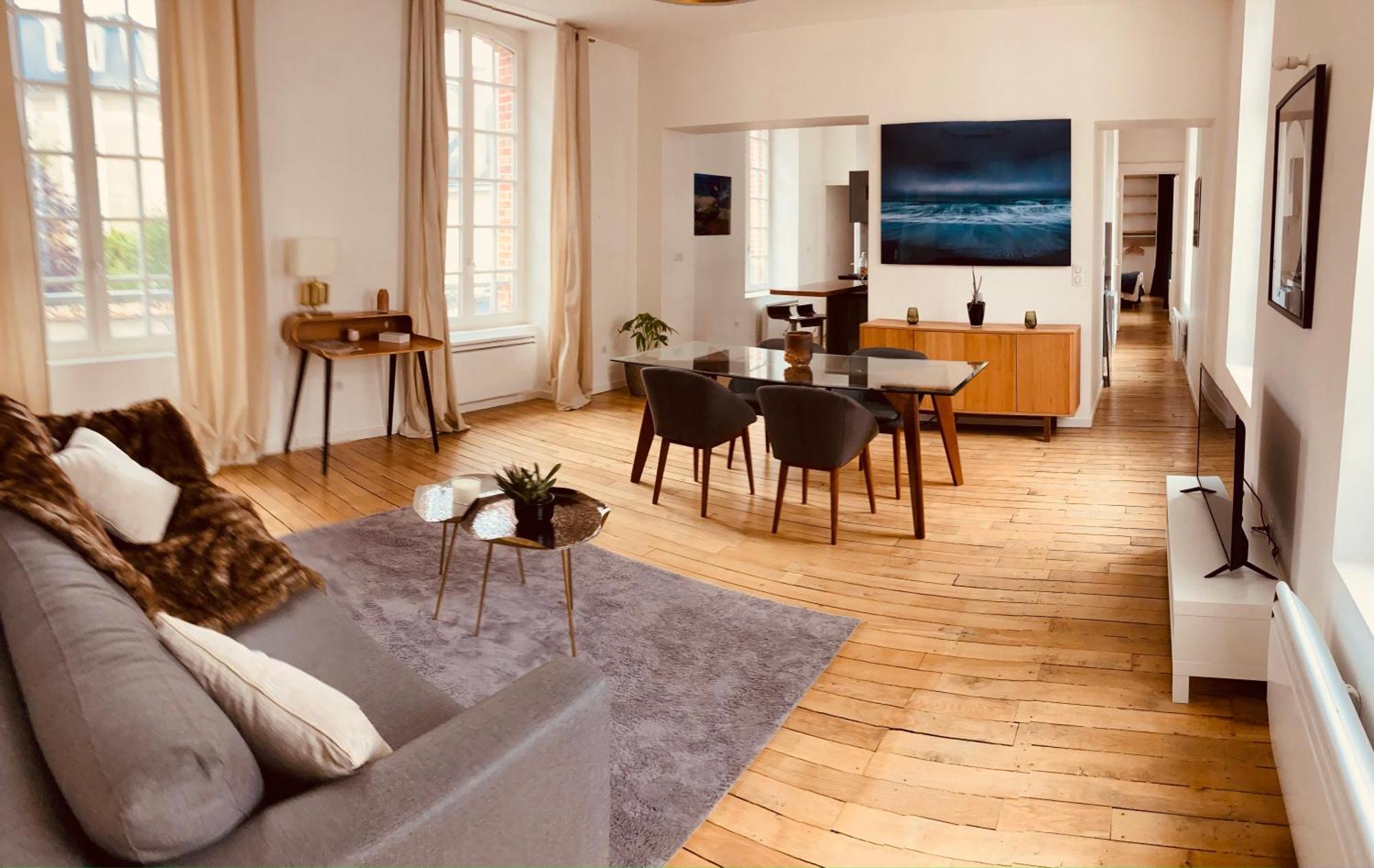 So Guest- Luxueux Appartement, Ancienne Maison De Champagne Proche Cathedrale * Reims