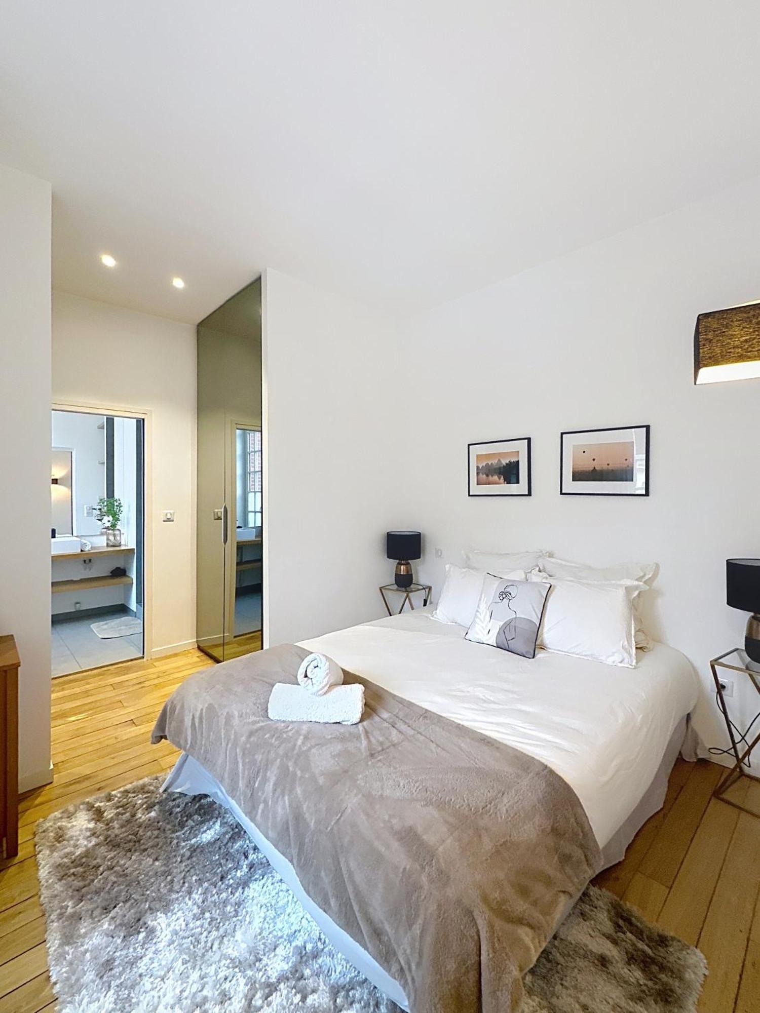 Apartment So Guest- Luxueux Appartement, Ancienne Maison De Champagne Proche Cathedrale Reims